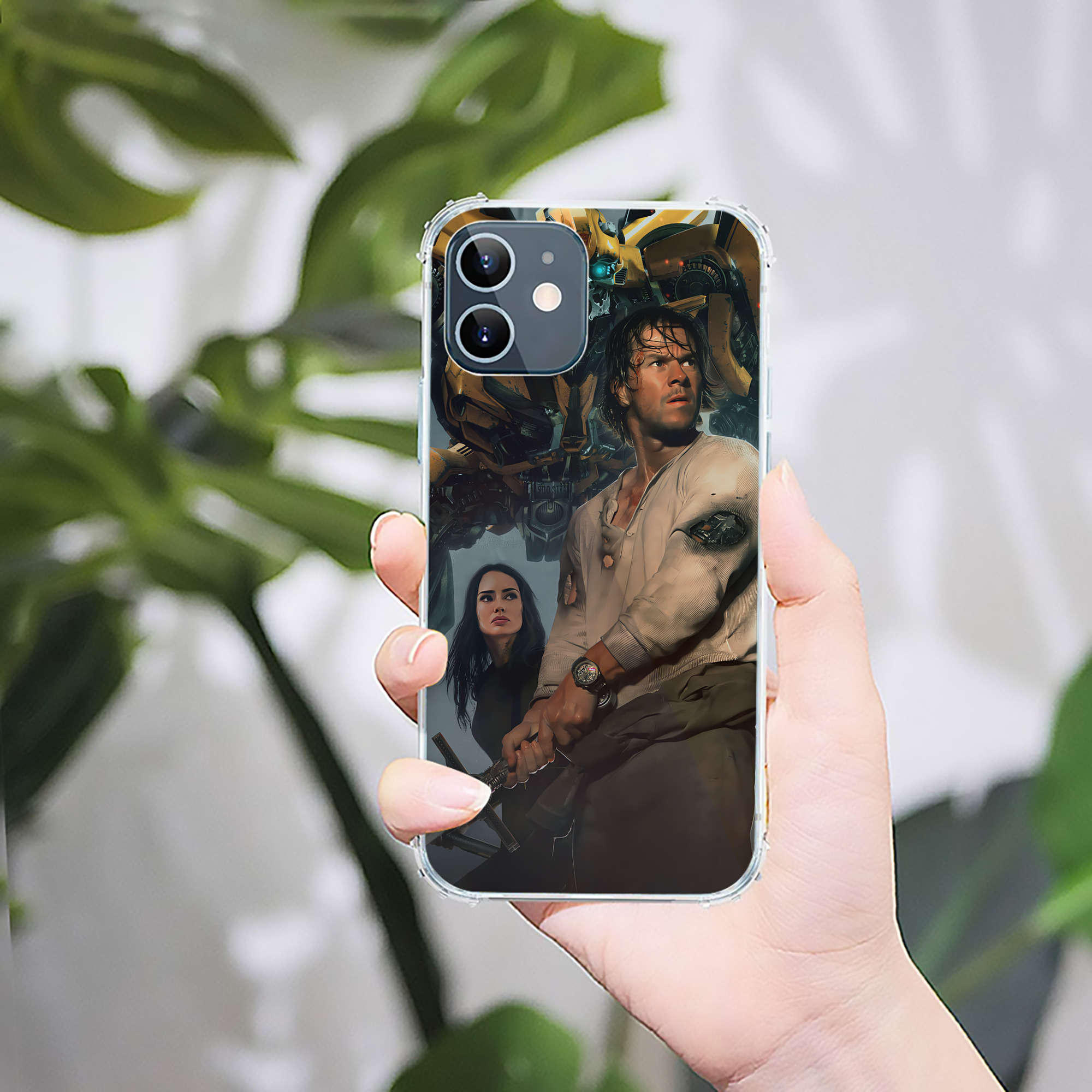 （画像用） Transformers トランスフォーマー 【iPhone 12シリーズ対応】透明スマホケース（クリアソフトケース）
